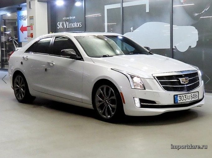 CADILLAC ATS 2017 — 73 465 км, Корея — под ключ — фото 1