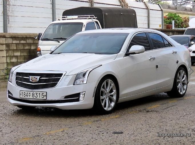 CADILLAC ATS 2017 — 90 577 км, Корея — под ключ — фото 1