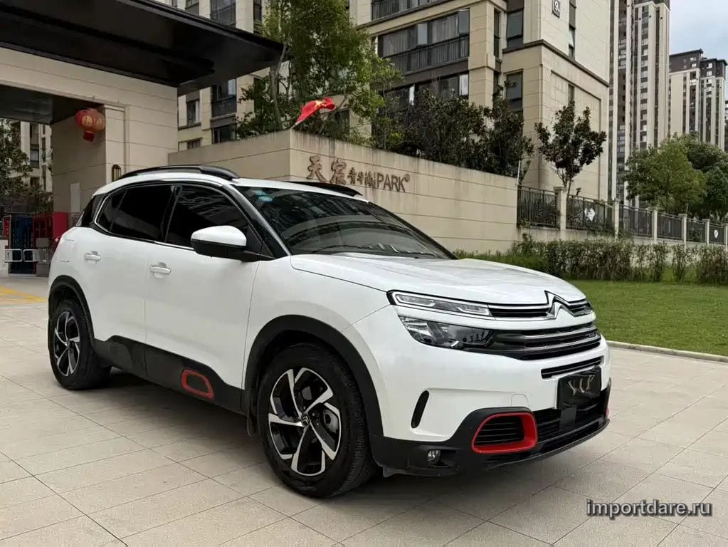 CITROEN C5 AIRCROSS 2018 — 95 000 км, белый, Китай — под ключ — фото 1