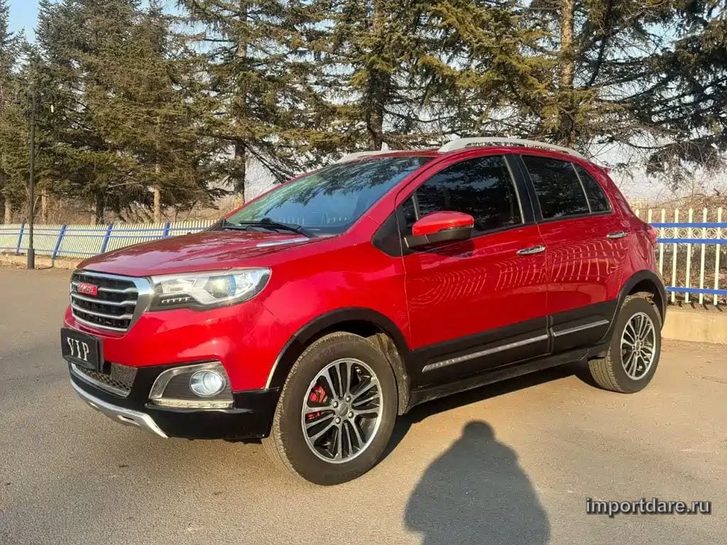 HAVAL H1 2015 — 80 000 км, пурпурный, Китай — под ключ — фото 1