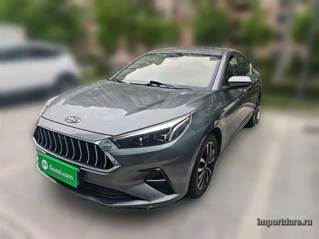 JAC JIAYUE A5 2020 — 75 100 км, серебристый, Китай — под ключ — фото 1