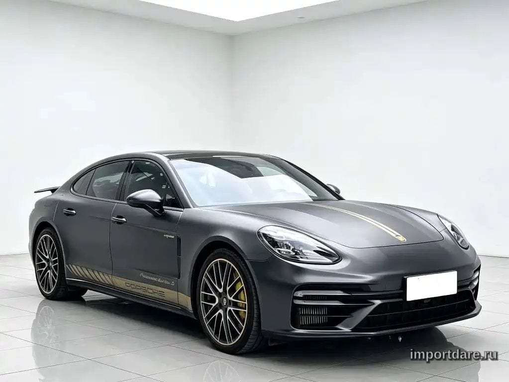 PORSCHE PANAMERA NEW ENERGY 2023 — 27 000 км, серебристый, Китай — под ключ — фото 1