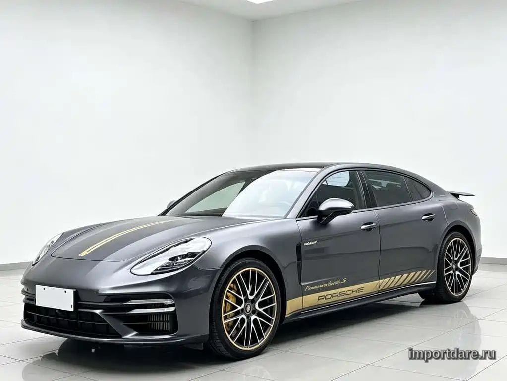 PORSCHE PANAMERA NEW ENERGY 2023 — 27 000 км, серебристый, Китай — под ключ — фото 3