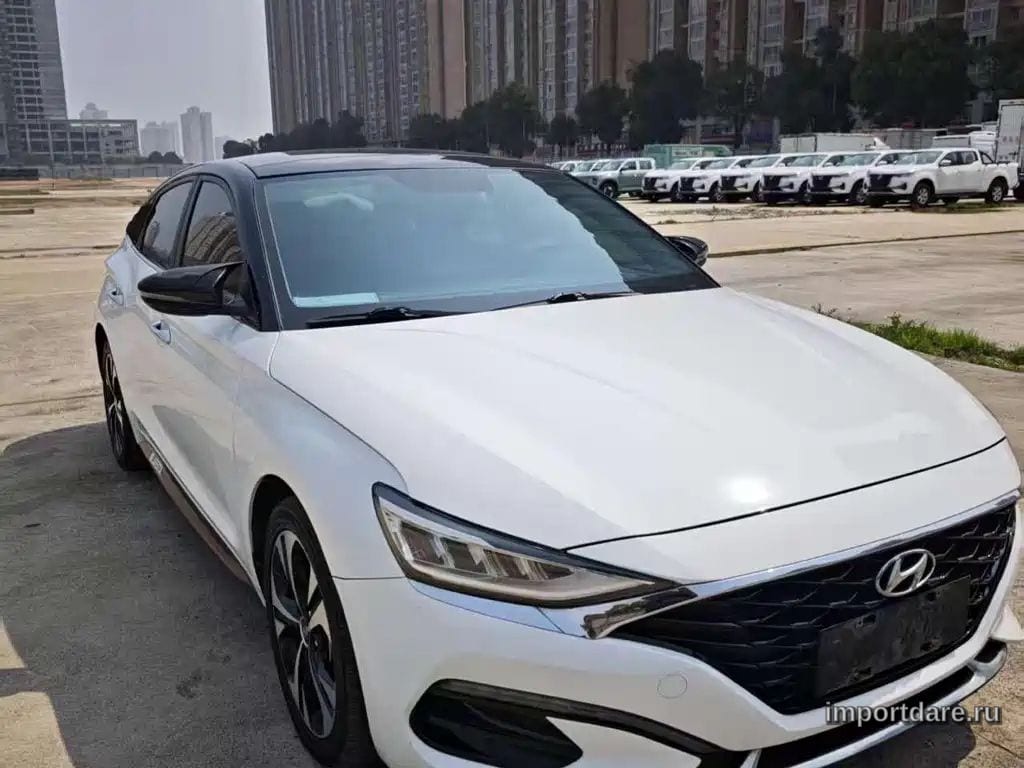 Hyundai Lafesta сзади