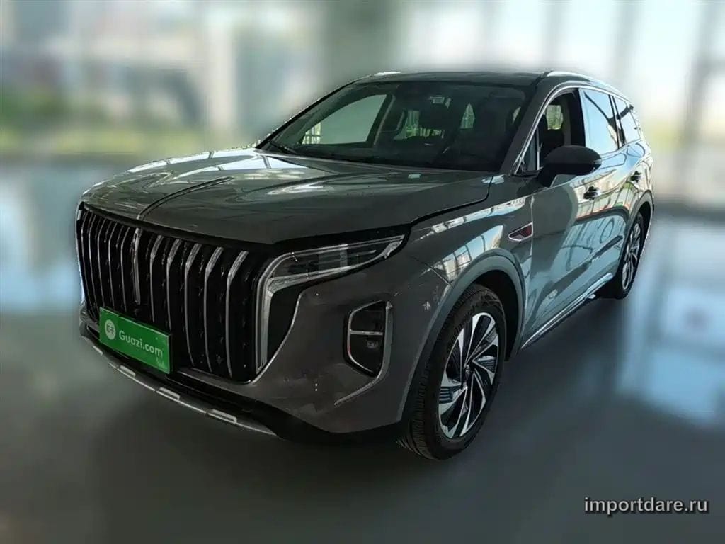 HONGQI HS7 PHEV 2024 — 14 400 км, серебристый, Китай — под ключ — фото 1