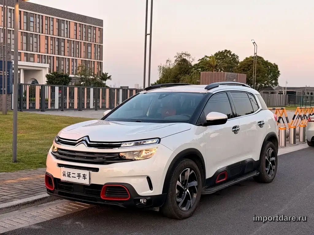 CITROEN C5 AIRCROSS 2018 — 73 000 км, белый, Китай — под ключ — фото 1