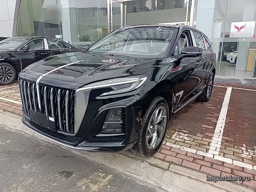 HONGQI HS3 PHEV 2026 — 100 км, чёрный, Китай — под ключ — фото 1