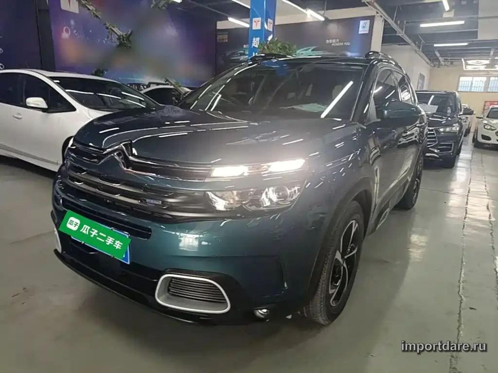 CITROEN C5 AIRCROSS 2019 — 70 700 км, синий, Китай — под ключ — фото 2