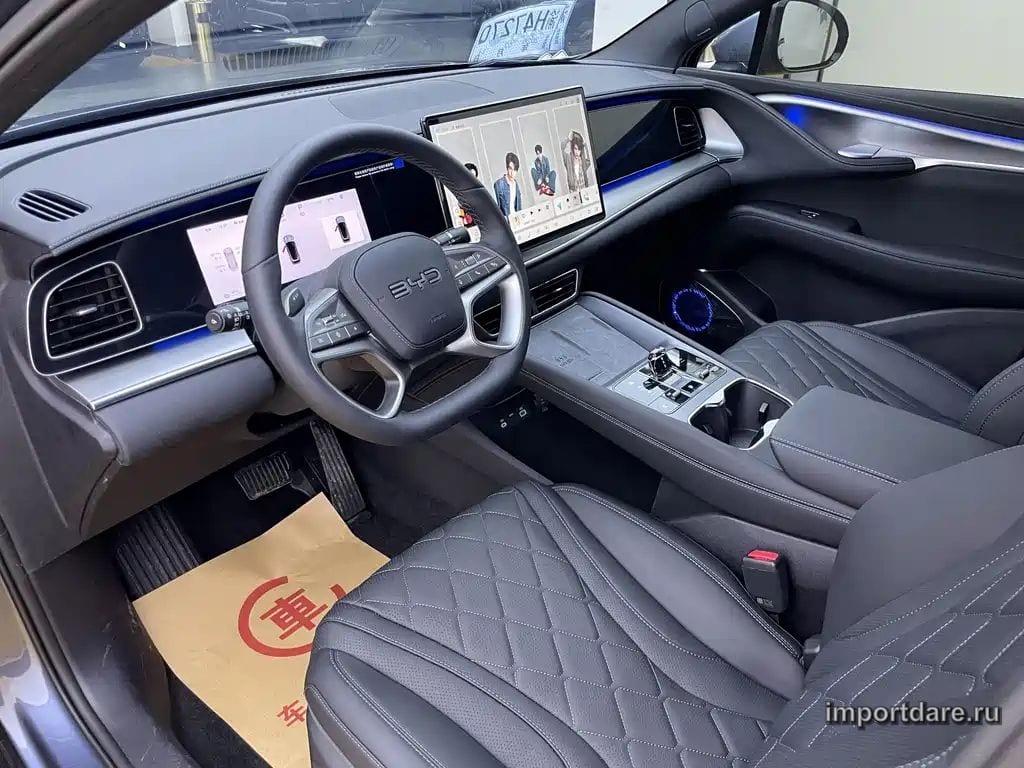 BYD Sealion 07 EV сзади