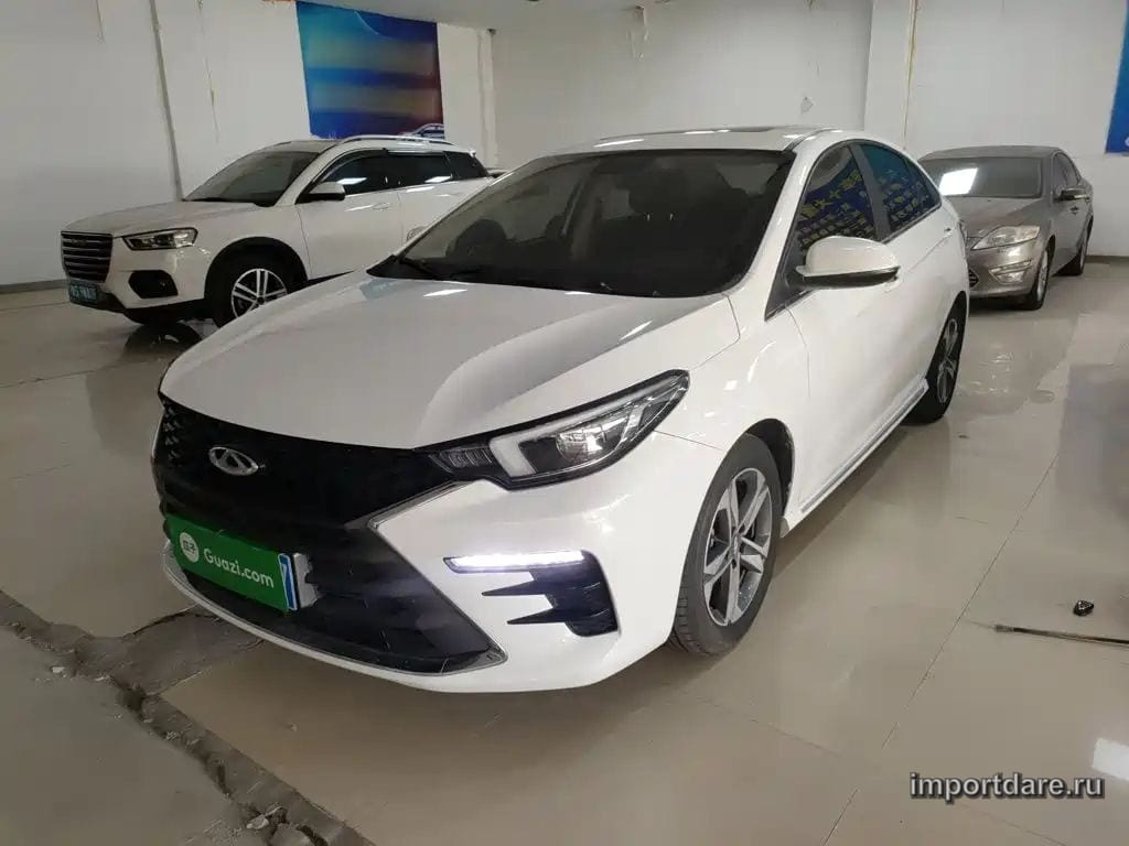 CHERY ARRIZO 5 PLUS 2022 — 91 500 км, белый, Китай — под ключ — фото 1