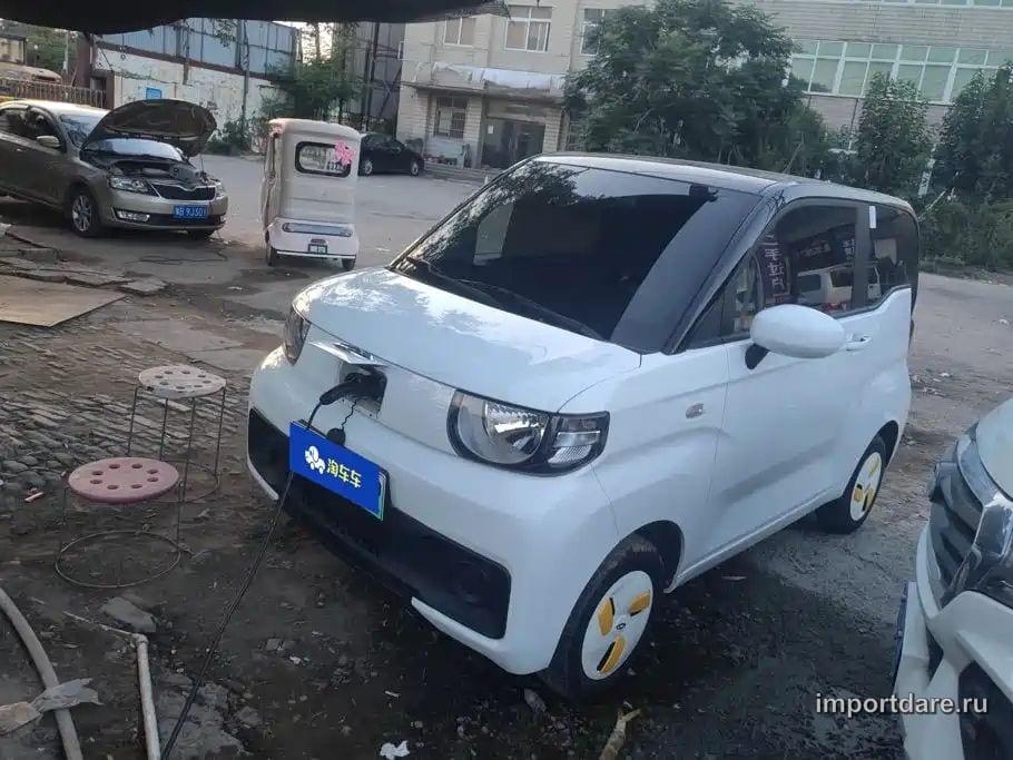 CHERY QQ ICE CREAM 2023 — 4 700 км, белый, Китай — под ключ — фото 1