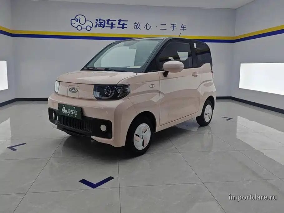 CHERY QQ ICE CREAM 2023 — 23 700 км, пурпурный, Китай — под ключ — фото 1