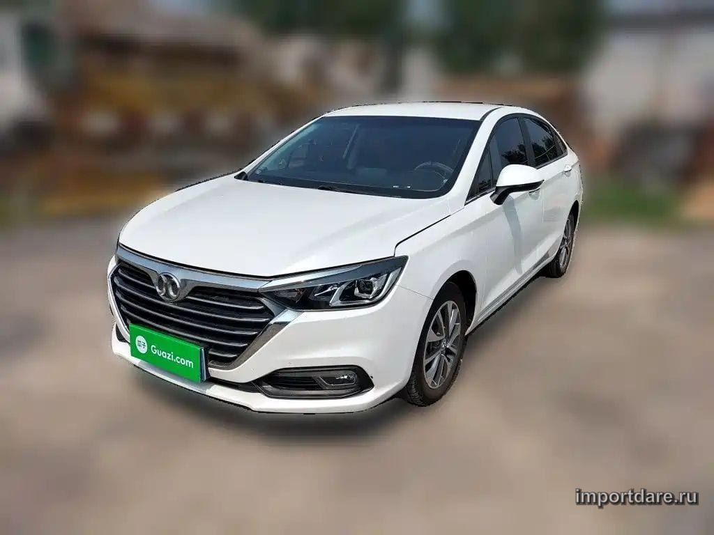 BAIC SENOVA D50 2019 — 36 600 км, белый, Китай — под ключ — фото 1