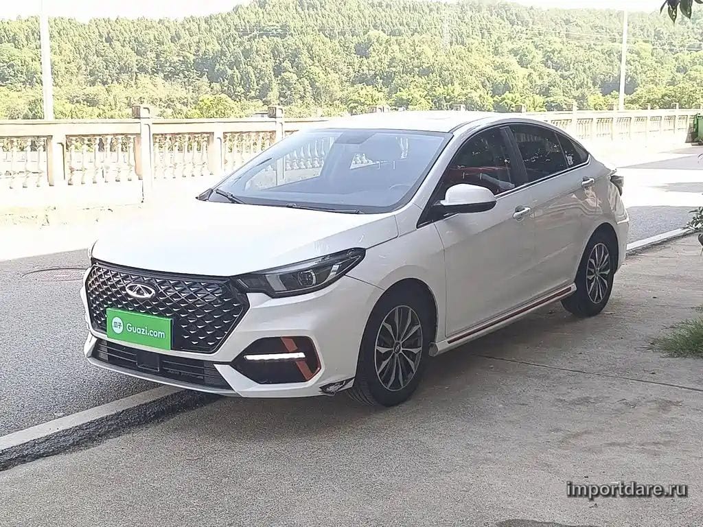CHERY ARRIZO 5 PLUS 2023 — 32 300 км, белый, Китай — под ключ — фото 2