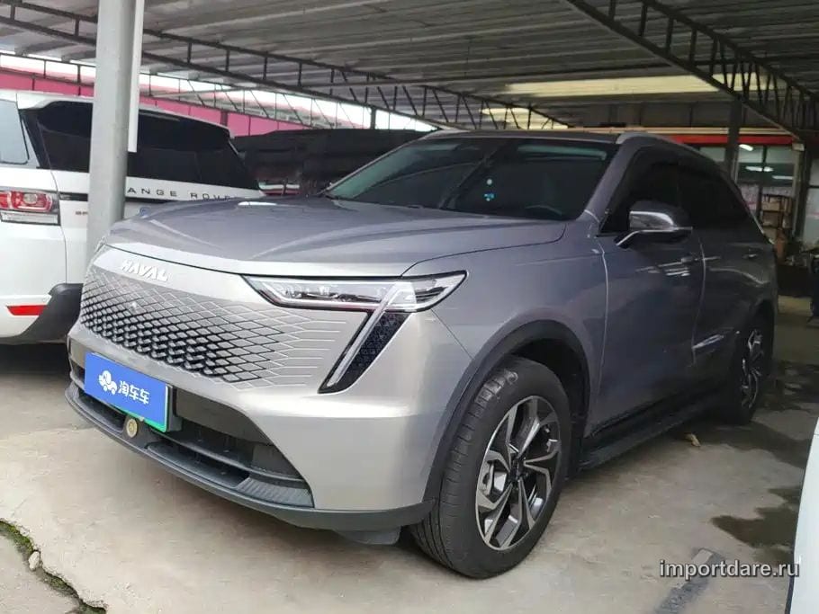 HAVAL XIAOLONG MAX 2023 — 15 000 км, серебристый, Китай — под ключ — фото 1