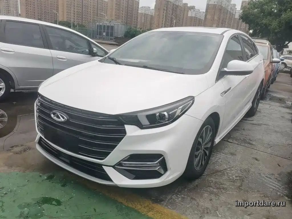 CHERY ARRIZO 5 PLUS 2022 — 68 900 км, белый, Китай — под ключ — фото 1