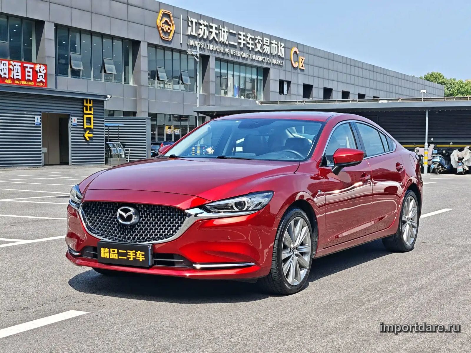 MAZDA MAZDA6 ATENZA 2021 — 75 000 км, пурпурный, Китай — под ключ — фото 1