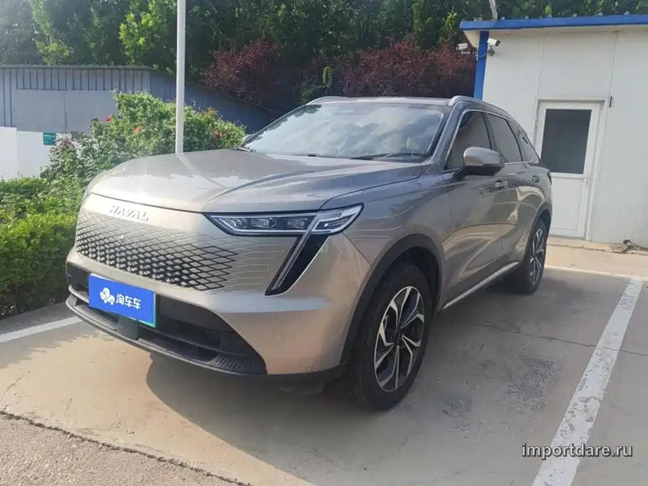 HAVAL XIAOLONG MAX 2023 — 15 000 км, серебристый, Китай — под ключ — фото 1