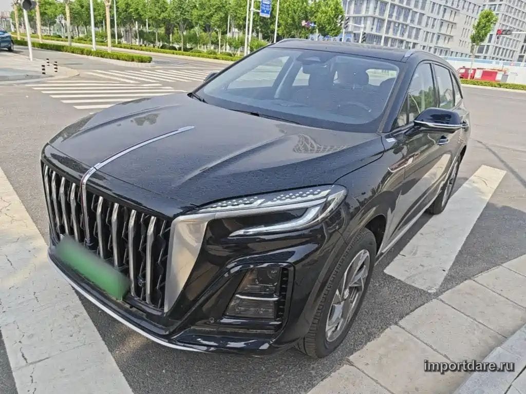 HONGQI HS3 PHEV 2025 — 900 км, чёрный, Китай — под ключ — фото 2