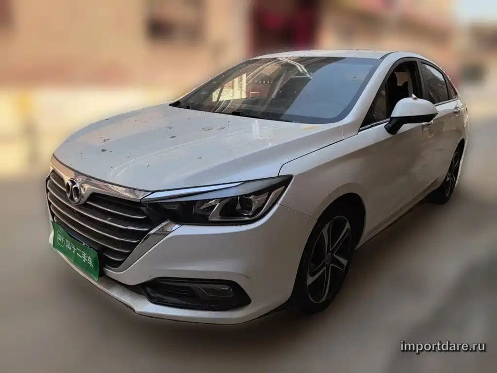 BAIC SENOVA D50 2019 — 80 500 км, белый, Китай — под ключ — фото 1