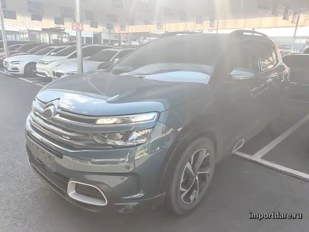 CITROEN C5 AIRCROSS 2019 — 129 100 км, зелёный, Китай — под ключ — фото 2