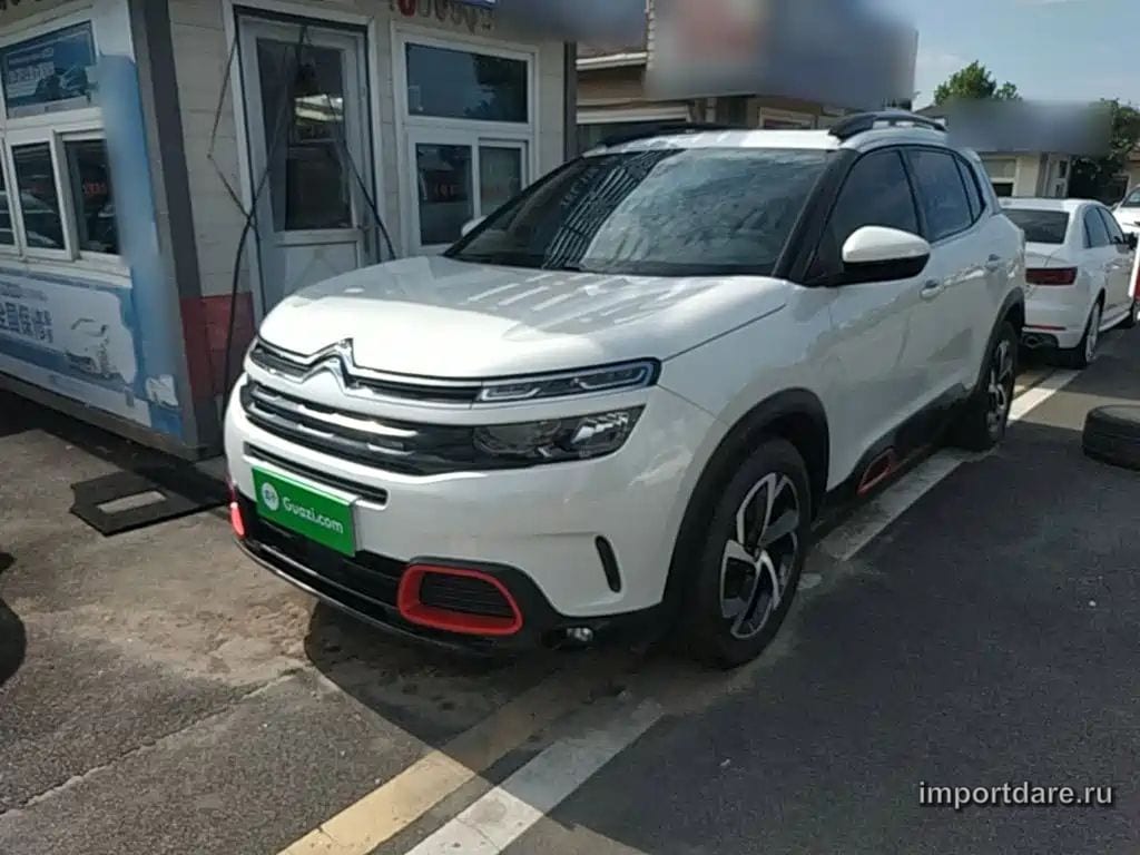 CITROEN C5 AIRCROSS 2018 — 92 000 км, белый, Китай — под ключ — фото 1