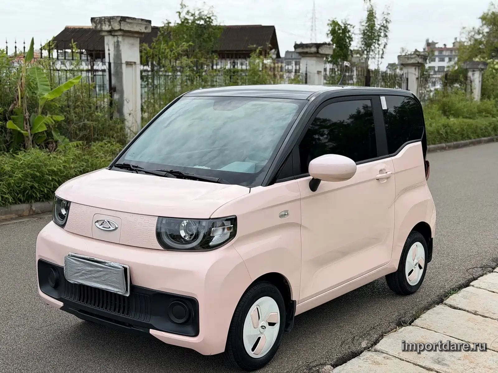 CHERY QQ ICE CREAM 2023 — 27 000 км, пурпурный, Китай — под ключ — фото 1