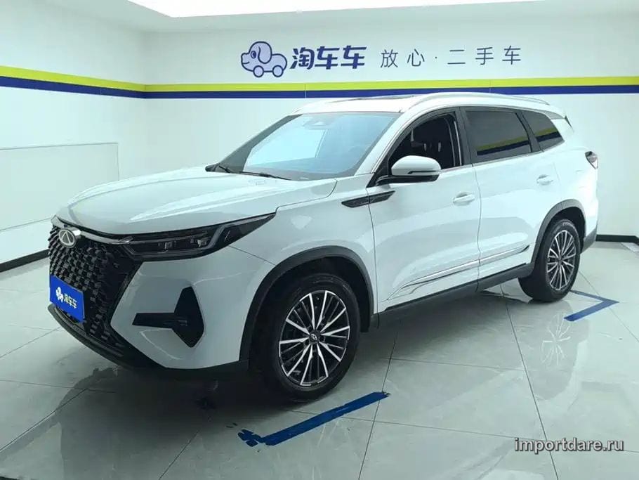CHERY TIGGO 8 PRO 2024 — 37 300 км, белый, Китай — под ключ — фото 1