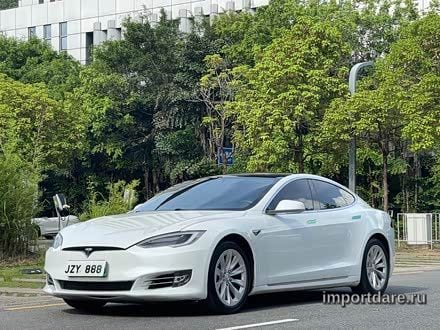 TESLA MODEL S 2017 — 136 000 км, Китай — под ключ — фото 1