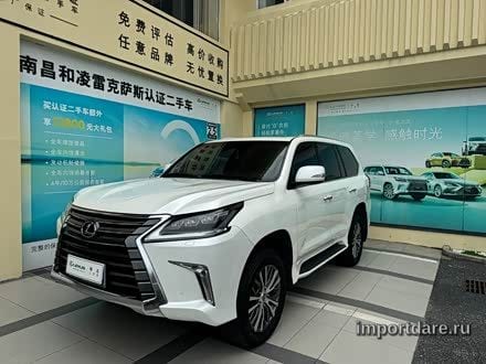 LEXUS LX 2017 — 102 000 км, Китай — под ключ — фото 1