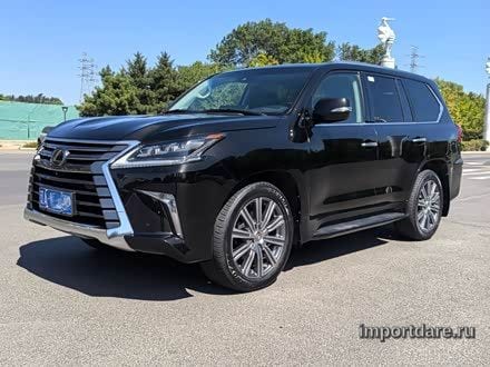 LEXUS LX 2016 — 100 000 км, Китай — под ключ — фото 1