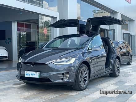 TESLA MODEL X 2017 — 53 000 км, Китай — под ключ — фото 1