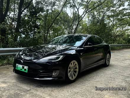 TESLA MODEL S 2017 — 100 000 км, Китай — под ключ — фото 1