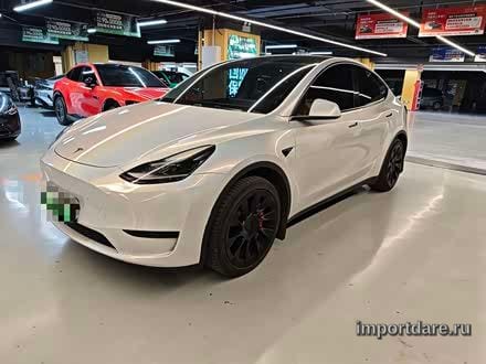 TESLA MODEL Y 2023 — 34 000 км, Китай — под ключ — фото 1