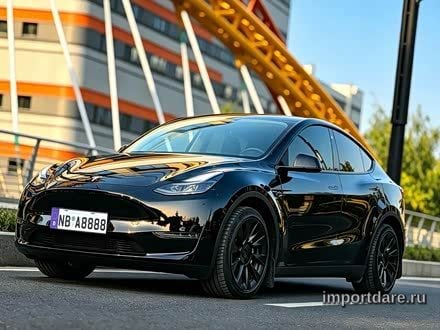 TESLA MODEL Y 2022 — 66 000 км, Китай — под ключ — фото 1