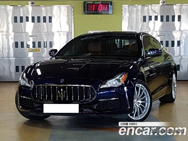 MASERATI QUATTROPORTE 2017 — 18 000 км, Корея — под ключ — фото 11