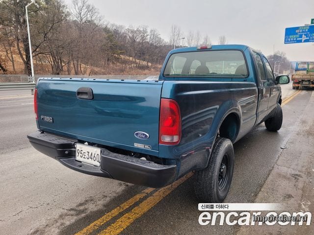 FORD F350 2002 — 170 300 км, тёмно-зелёный, Корея — под ключ — фото 2