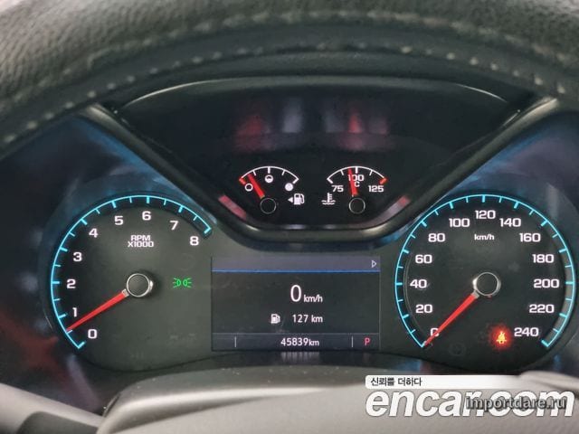 CHEVROLET REAL NEW COLORADO 2022 — 45 839 км, белый-перламутр, Корея — под ключ — фото 8