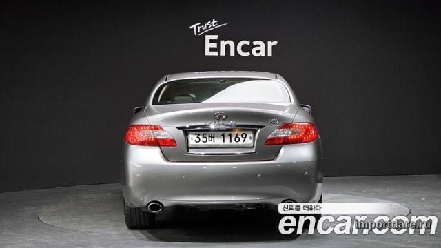 INFINITI M37 2011 — 177 725 км, серебристо-серый, Корея — под ключ — фото 4