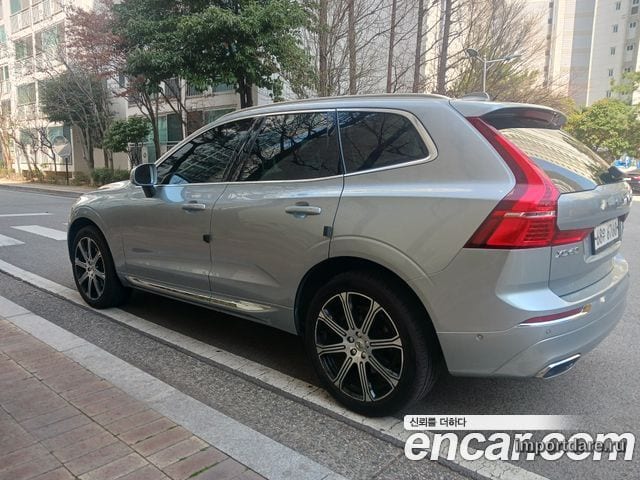 VOLVO XC60 2019 — 210 000 км, светло-серебристый, Корея — под ключ — фото 2
