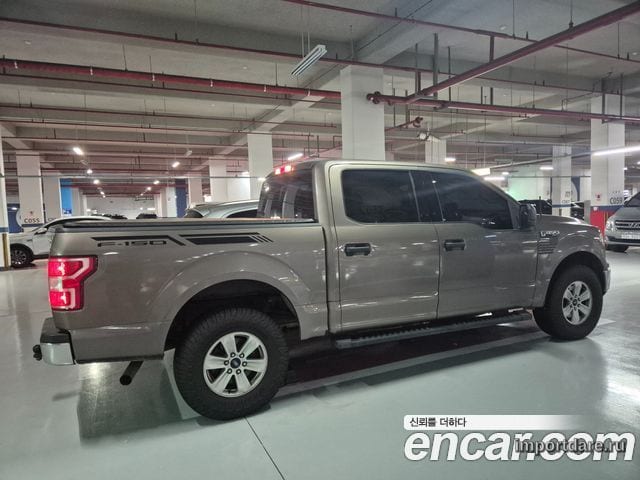 FORD F150 2018 — 117 773 км, коричневый, Корея — под ключ — фото 2
