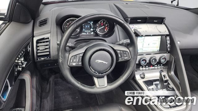 JAGUAR F-TYPE 2017 — 76 542 км, красный, Корея — под ключ — фото 12