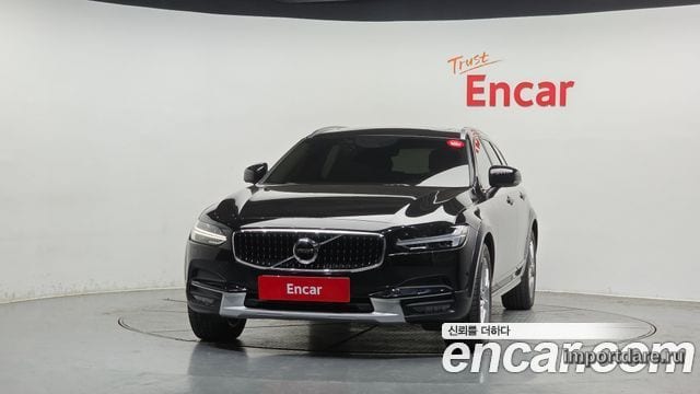 VOLVO V90 CROSS COUNTRY 2017 — 94 045 км, белый-перламутр, Корея — под ключ — фото 3