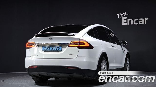 TESLA MODEL X 2018 — 128 412 км, белый, Корея — под ключ — фото 2