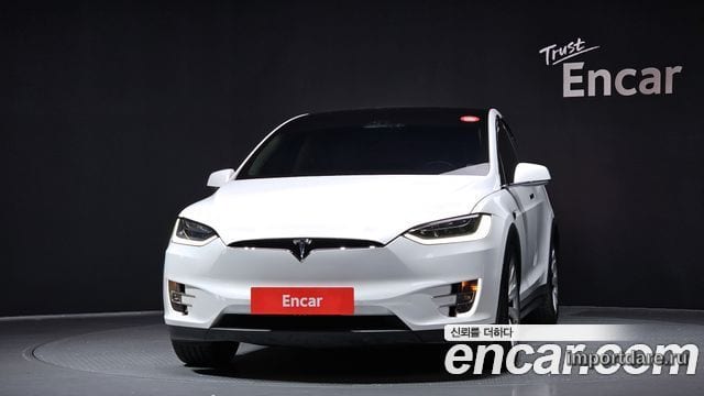 TESLA MODEL X 2018 — 128 412 км, белый, Корея — под ключ — фото 3