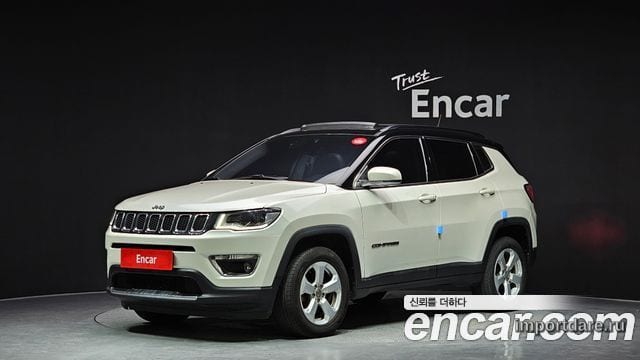 JEEP COMPASS 2019 — 83 037 км, белый, Корея — под ключ — фото 1