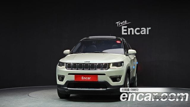 JEEP COMPASS 2019 — 83 037 км, белый, Корея — под ключ — фото 3