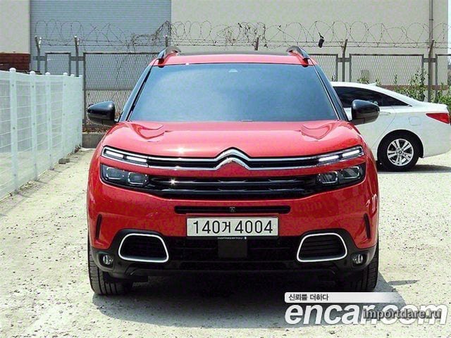 CITROEN C5 AIRCROSS 2019 — 40 607 км, красный, Корея — под ключ — фото 11