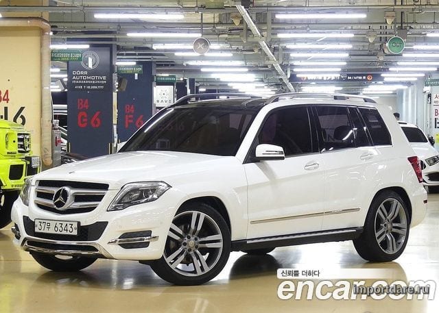 MERCEDES-BENZ GLK-CLASS X204 2013 — 97 566 км, белый, Корея — под ключ — фото 2