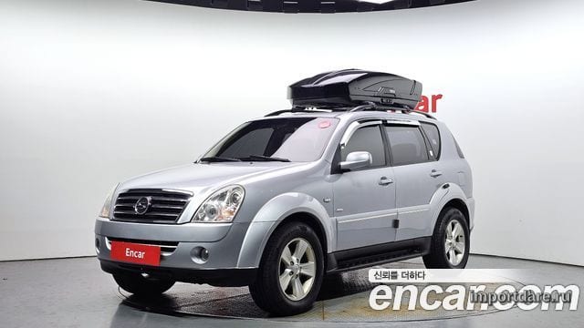 KGM SUPER REXTON 2009 — 201 827 км, серебристый, Корея — под ключ — фото 1